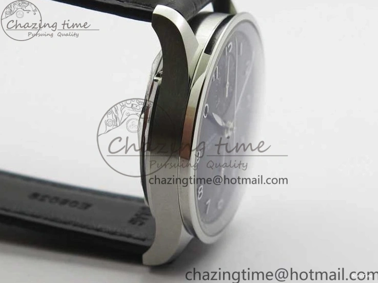 MIROTIME 0325 Portuguese Chrono IW371609 ZF 1:1 Best Edition Black Dial on Black Leather Strap A SmartChoice 7100